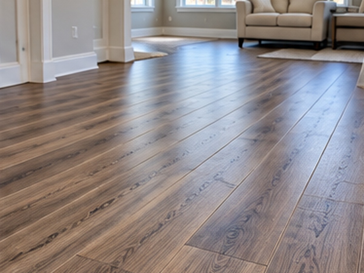 Residential flooring example