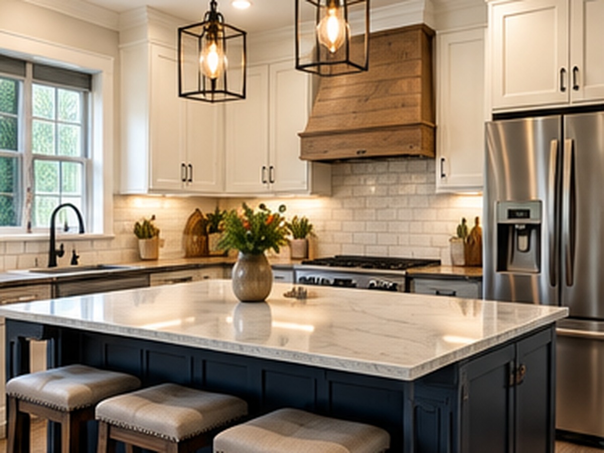 Kitchen remodeling example